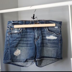 LAST CALL Joe’s jeans distressed denim shorts